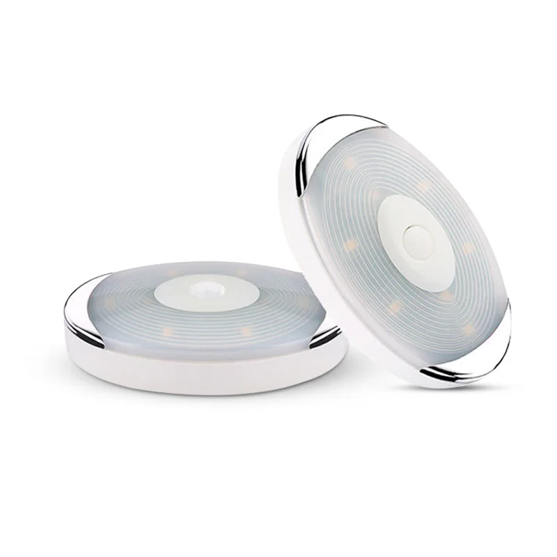 
LED Wireless Battery Powered Indoor Wall Under Cabinet PIR Motion Sensor Led Night Lamp With Light Sensor Night lights 