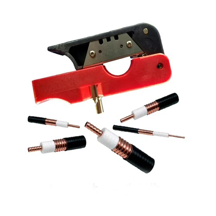MCPT-1214 Manual Cable Preparation Tool for1/2 in RF coaxial cable stripping and cutting tool
