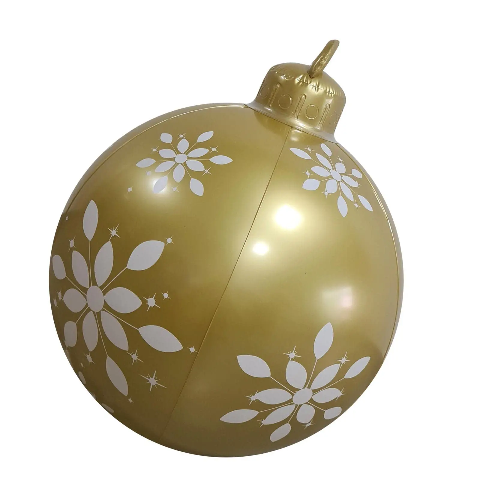 New style Oversize Outdoor Merry Christmas Ornaments PVC Inflatable Christmas Ball