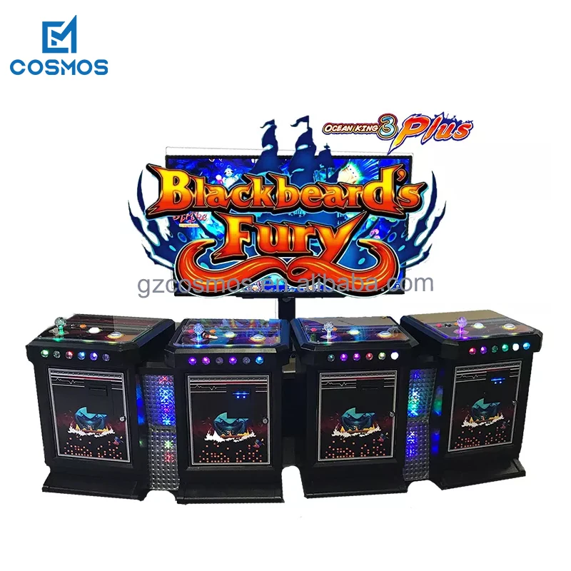 2/4/6/8/10 Players Luxury 55 Inch Touch Screen Table Fish Game Machine Arcade Cabinet