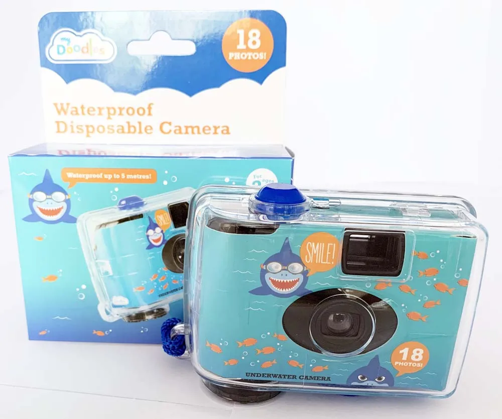 Factory disposable waterproof film camera underwater design for promotional gifts in summer