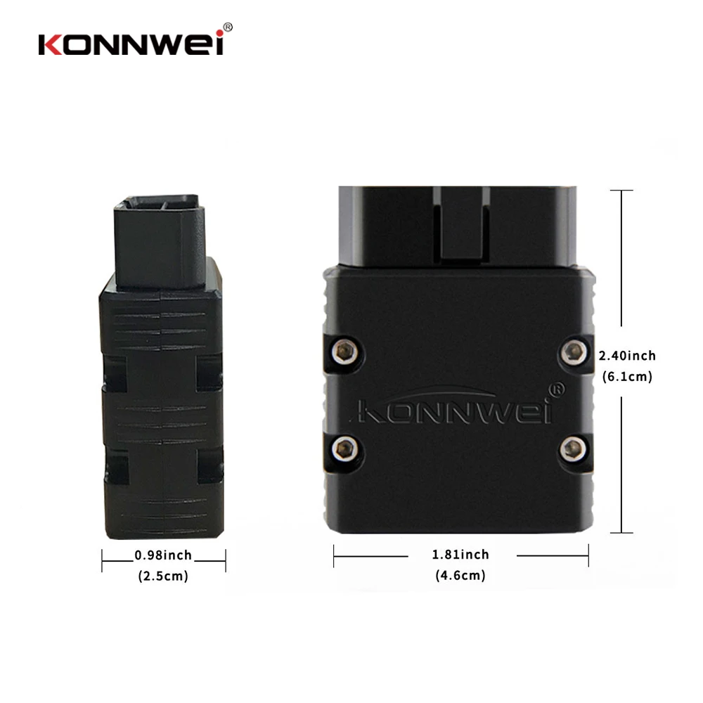  KONNWEI KW902 WIFI ELM327 Auto OBD2 Code Reader Scanner MINI Diagnostic Scan Tool Work For IOS And Android