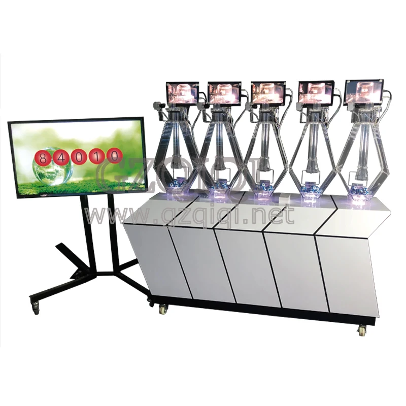 Customized rhombus multi-cylinder lottery machine