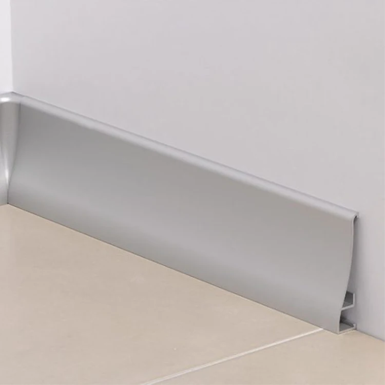 Fire Resistant Aluminium Floor Skirting Board Laminate Skirting Skirting Board Profile