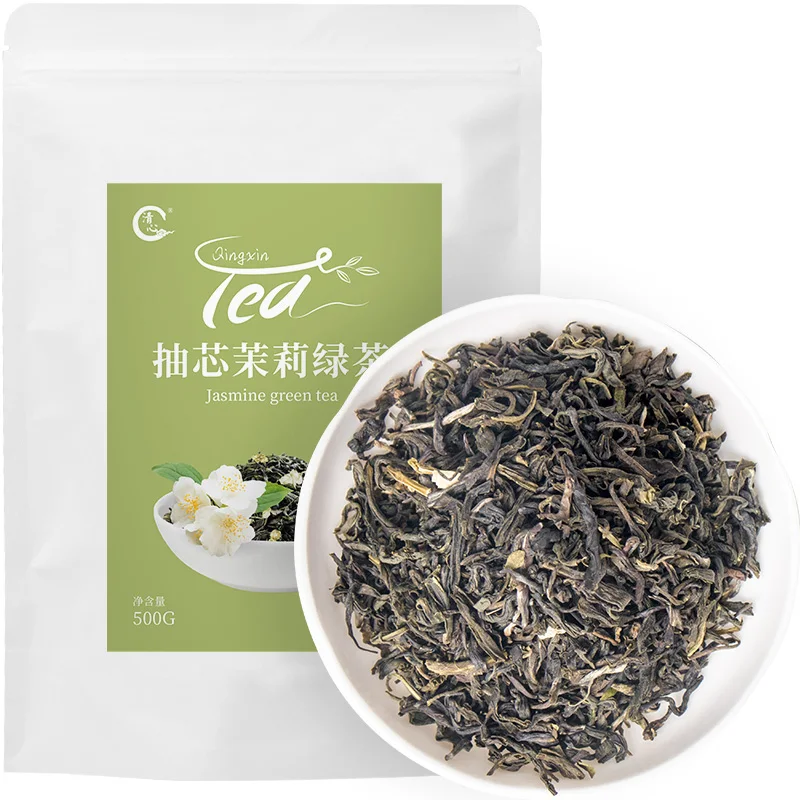 The Fine Quality Flavor Tea Delicious and Natural Pulled Core Jasmine Green Tea Bag Package