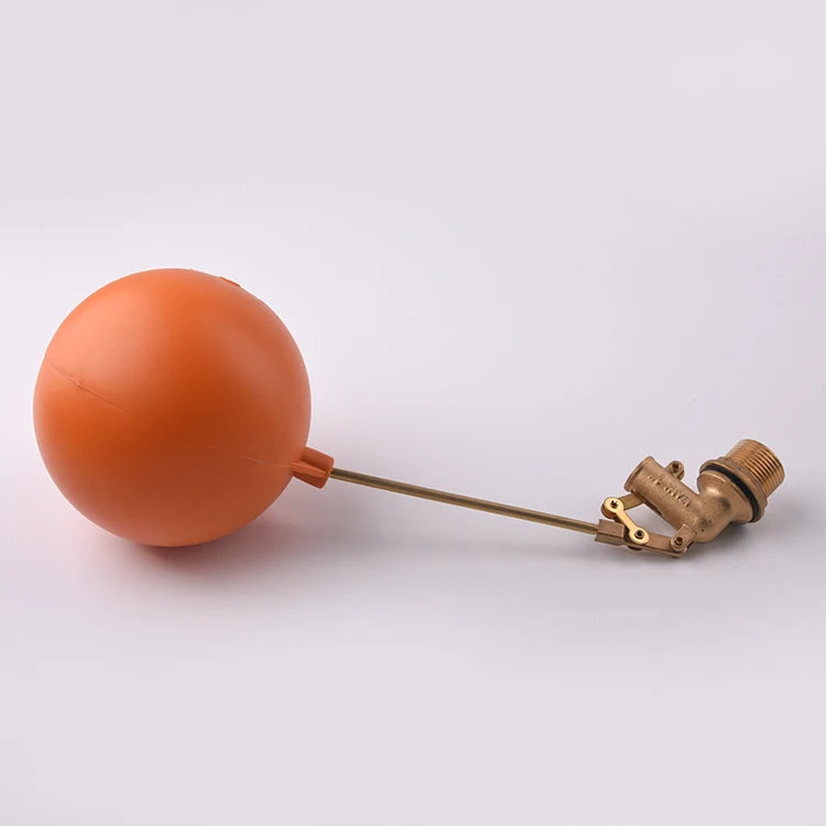 
Forging Brass Water Tank Level Mechanical Electroplate Float Floating Valve 