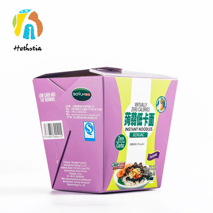 
 Slim Instant Noodles Halal Ramen Noodles Konjac Instant Custom Noodles Cup  