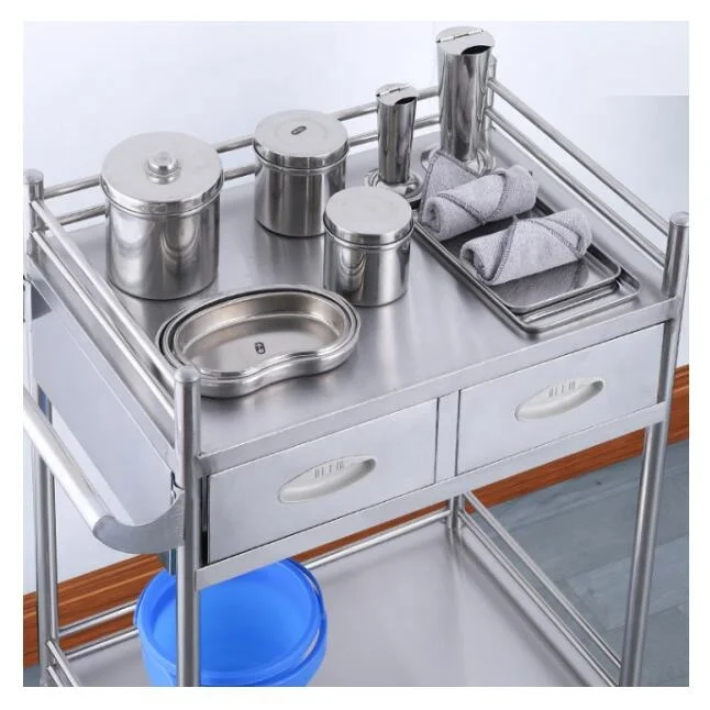With Drawers Medical Device Trolleys Operating Room Tool Trolley