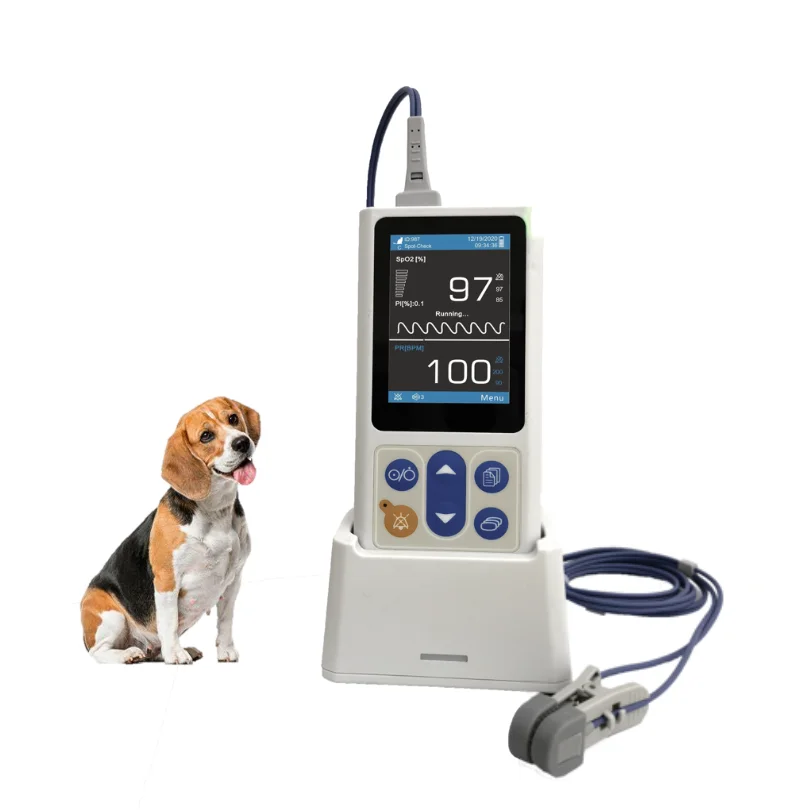 CE approved Veterinary Pulse Oximeter with Touch Screen