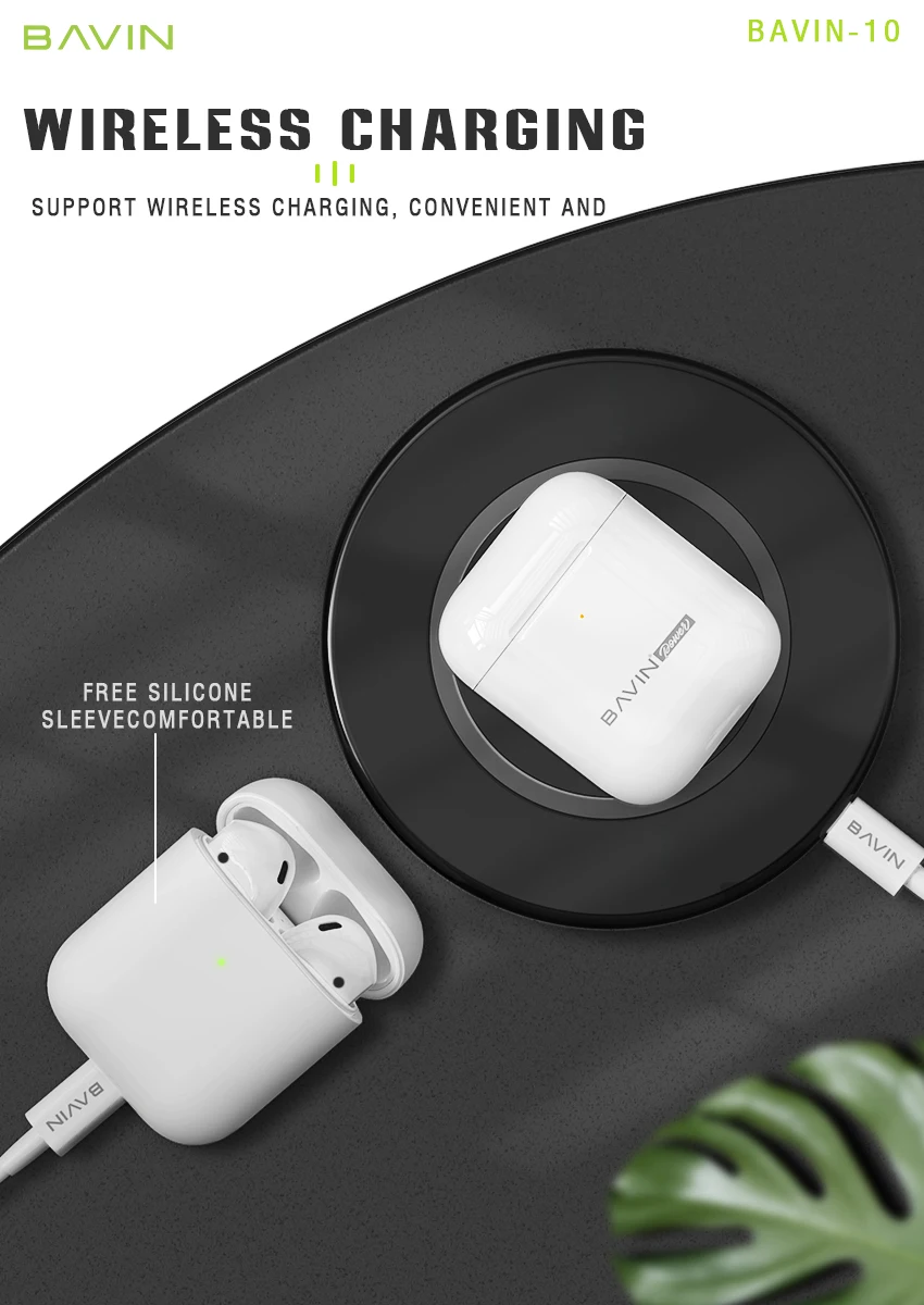 hot selling bavin-10 wireless headset 5.1 version high quality stable