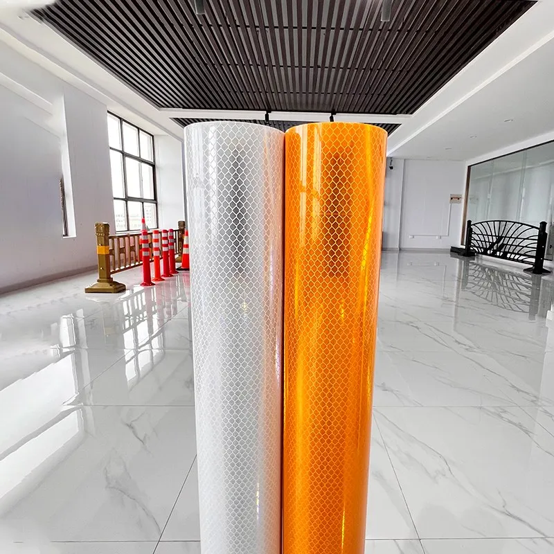 Reflective Retro EGP HIP Diamond Grade Road Traffic Signs Material Vinyl Sticker Sheeting Roll Adhesive Reflective Sheet Film