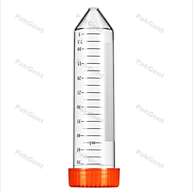 Центрифужная трубка 50 мл ПП коническое дно винт 12000
