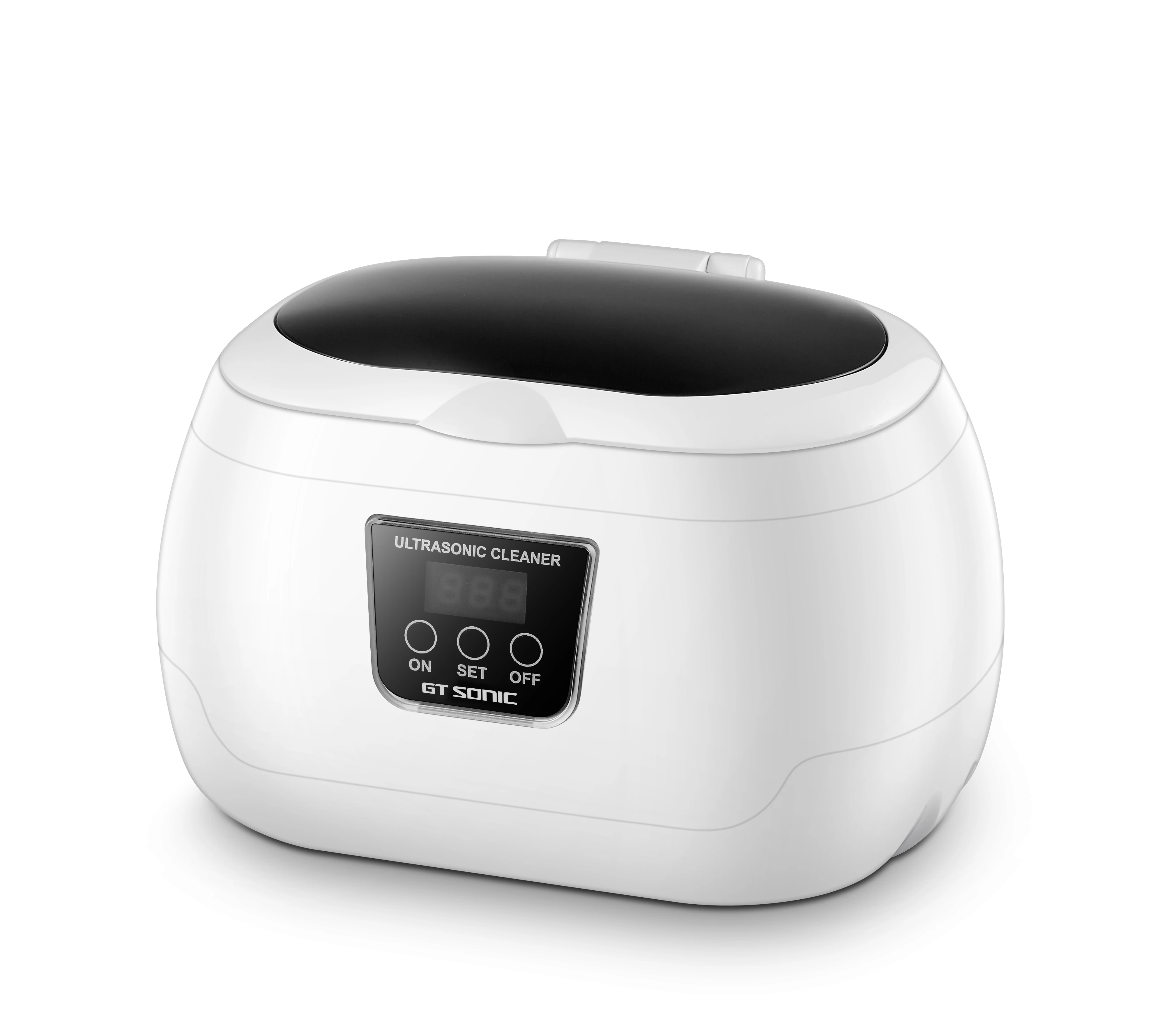 GT-F5 Small Household Cleaning Appliance Ultrasonic 600ml Portable Jewelry Cleaning Machine Ultrasonic Cleaner for Watch Glasses