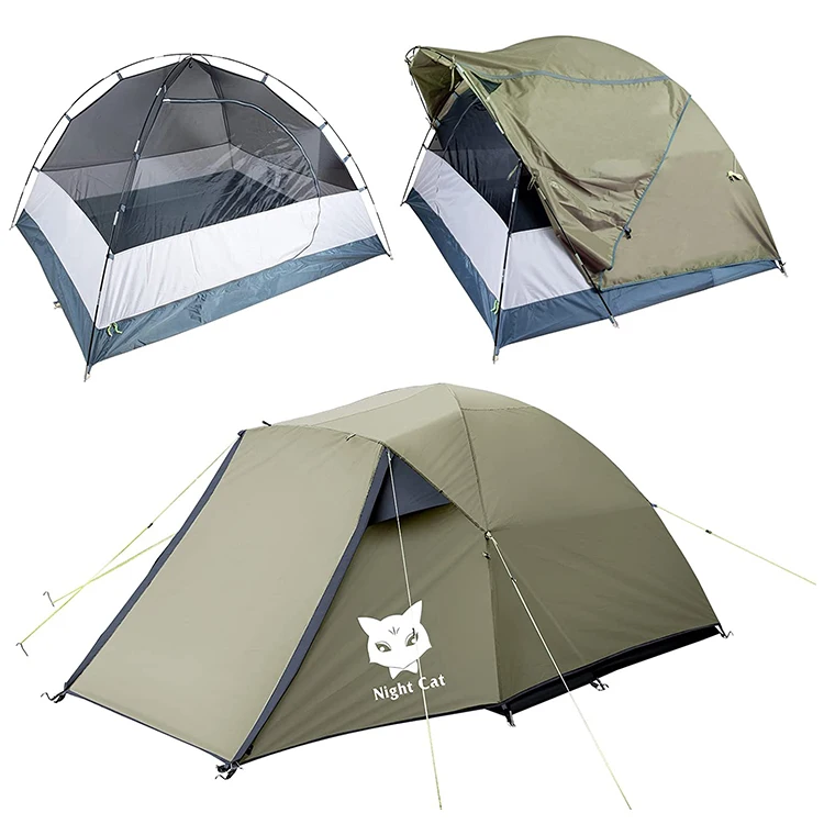 NightCat 4 Season Cold Weather Tent With Living Room 2 3 Person Outdoor Hiking Camping Winter Tent