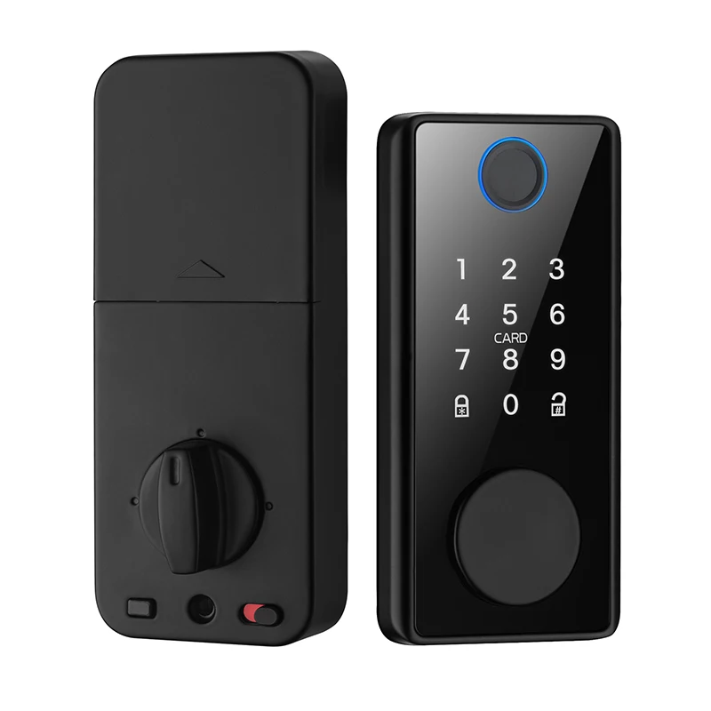 hotel electronic door lock smart fingerprint padlock smart lock without handle suit for most type of door