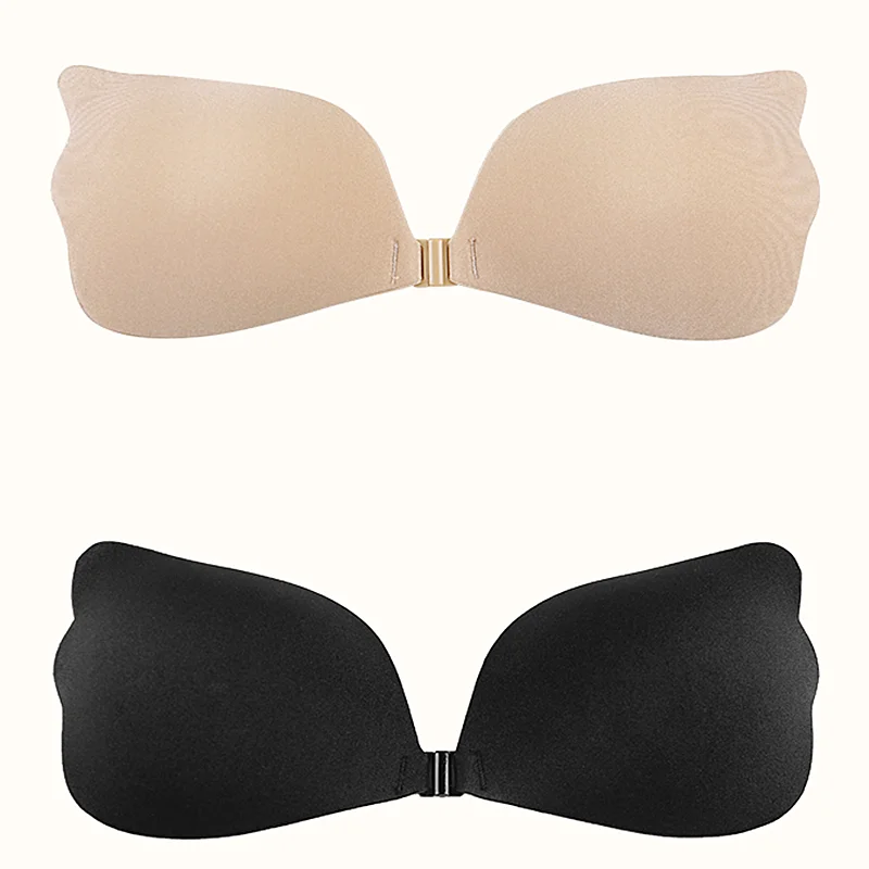 Free push up cloth bra samples available strapless backless bra invisible silicone bra