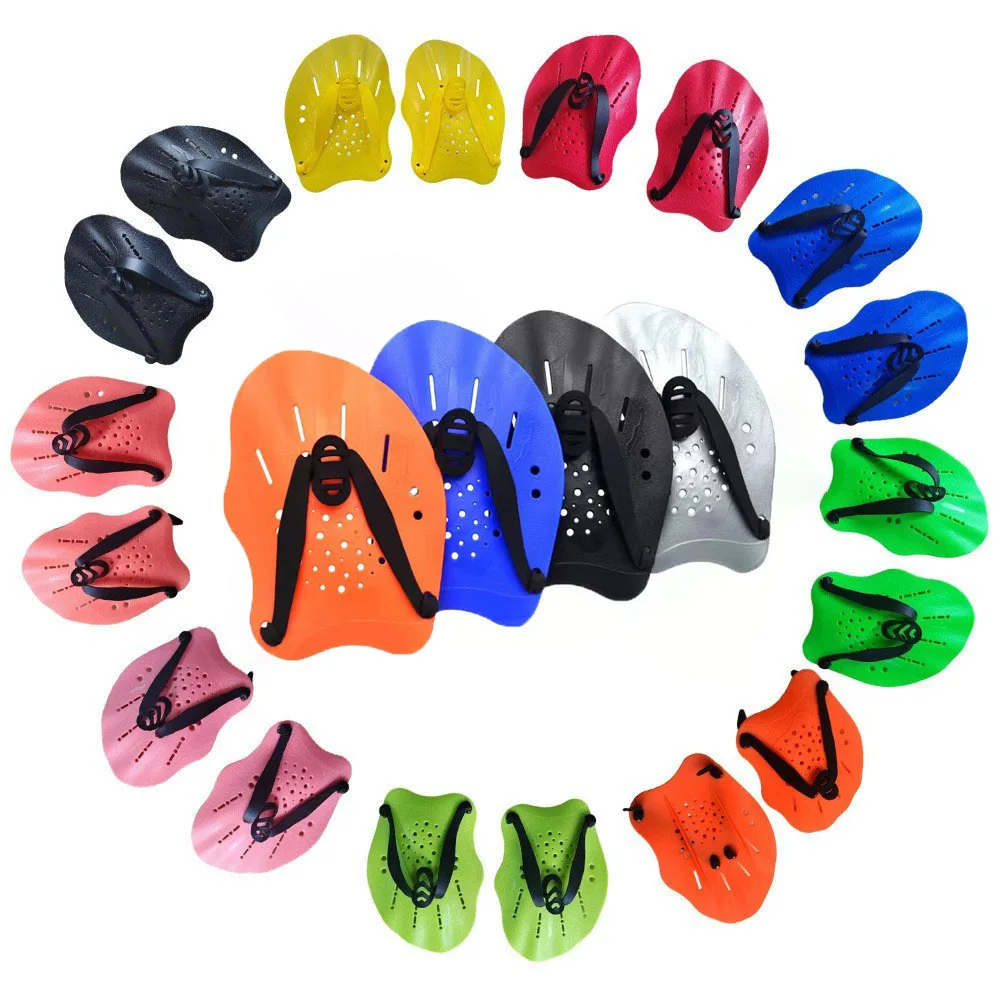 Swimming Assistance Rowing Palm Diving Professional Training Equipment Portable Freestyle Silicone Fins