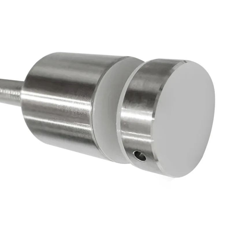 YIPIN  Factory Price wall mount Fastener adjustable side clamp Stainless Steel 304/ 316 glass standoff screw Glass Standoff