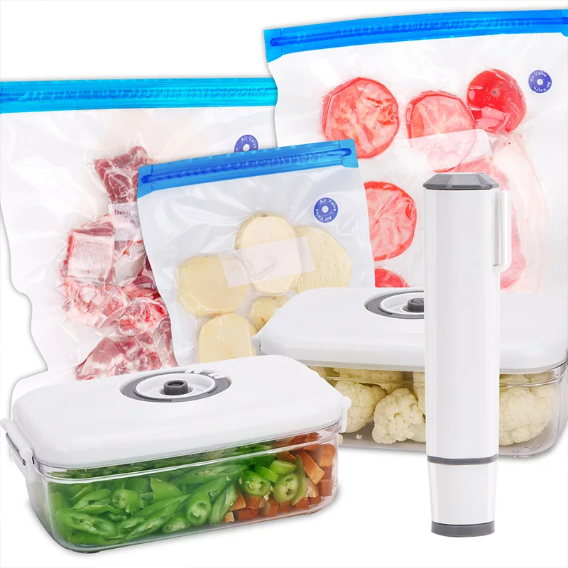 OOTD Electric Handheld Vacuum Sealer Rechargeable Commercial Mini Vacuum Sealer for Food Storage