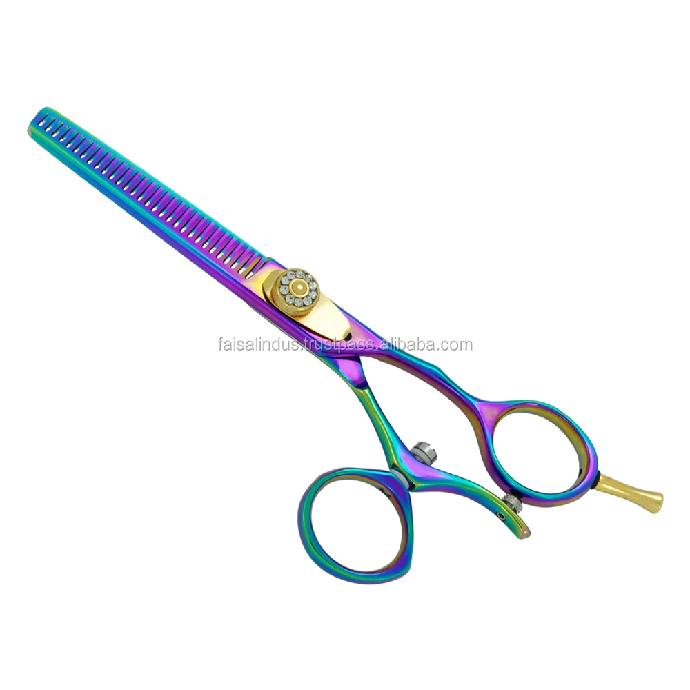 High Quality Professional Stainless Steel Tool Hair Thinning And Styling Scissors For Barbers