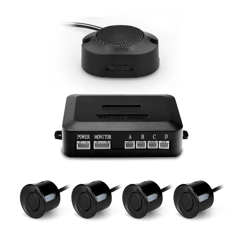 Night Vision car parking sensor Smart detection Parking system back up car reversing aid with 4 sensor