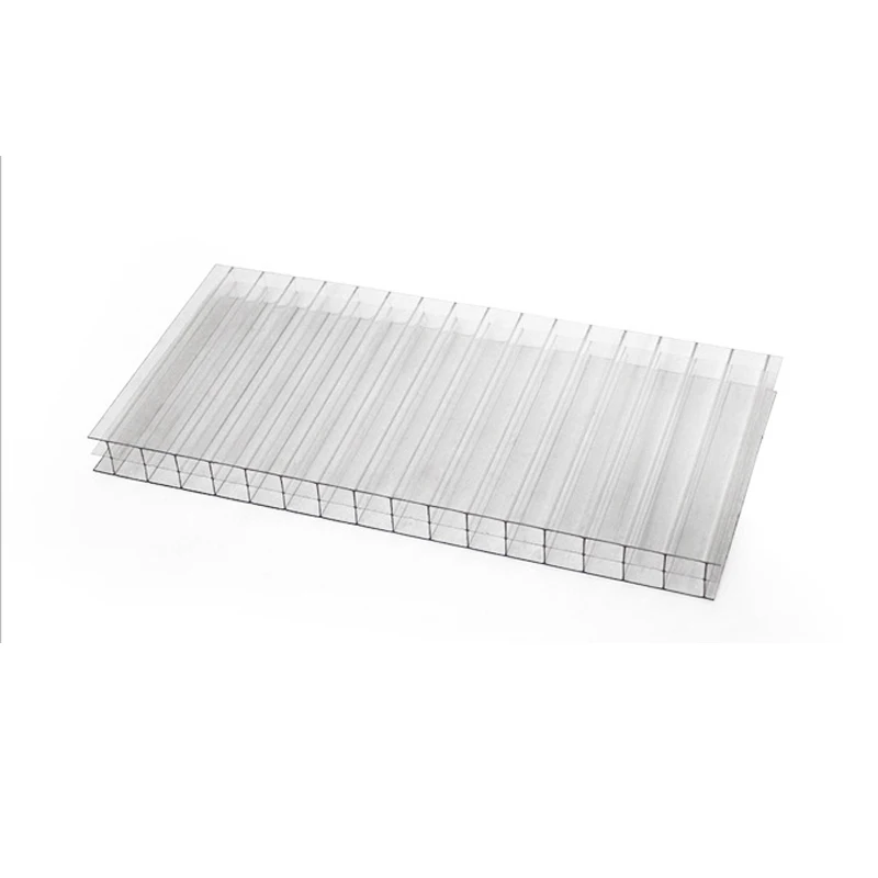 PC Hollow Polycarbonate Sheets for Gardens Greenhouse Polycarbonate Hollow Sheet HOLLOW Polycarbonate Plastic Roofing Sheet