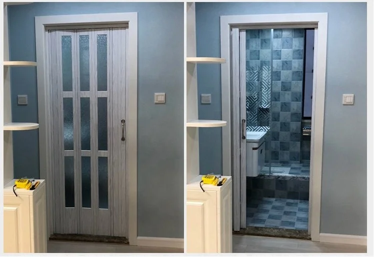 Hot Sale PVC Folding Door Interior Doors Sliding Door With Good Price