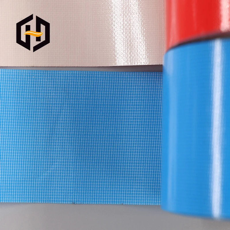 Fabric cloth adhesive tape backing material base mesh scrim composite for duct tape