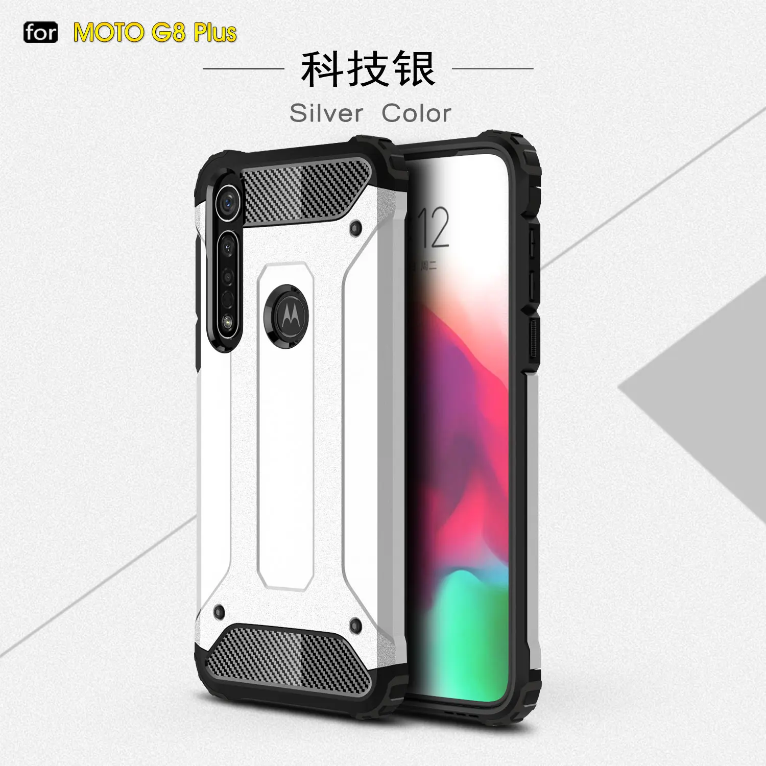 For Moto G7 G8 G9 G Stylus One Macro Fusion E Rola Edge Plus Play Case Armor Slim Hard Tough PC TPU Silicone Phone Cover Shell