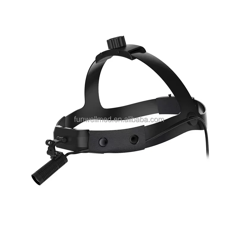 LED 3W ENT Wireless Surgical Headlamp Loupes Rechargeable Medical Headlight Head Lamp Black Color Dental Lamp
