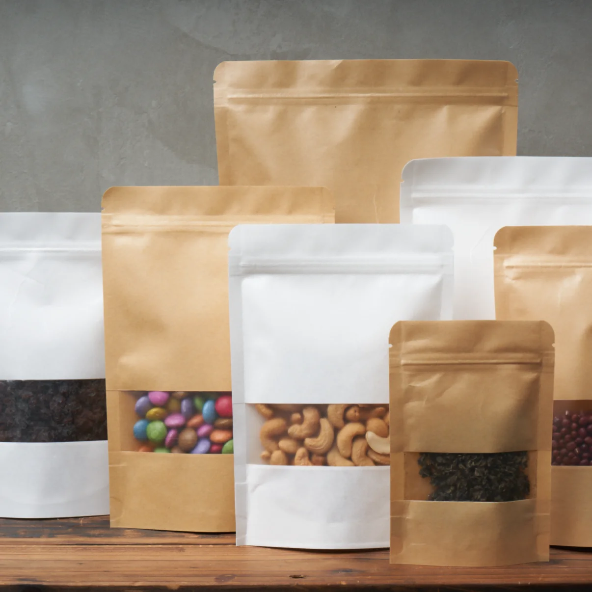 Wholesale Custom Logo Plastic Vacuum Snack Mango Dried Fruit Package Pouch Dry Food Packaging