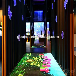 family entertainment center kids play interactive floor projector game
