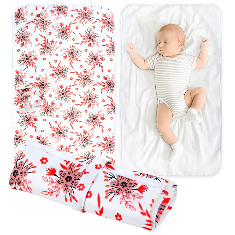 Famicheer star, коврик для пеленания из органического хлопка, бамбуковый