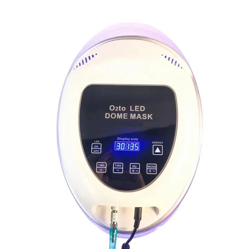 Au-S003C Professional LED Oxygen Dome Domo de Oxigeno Facial Skin Rejuvenation Spray o2toderm Equipment