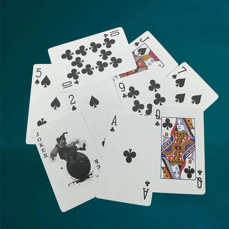 Quality Custom New Material  Ruggedly Built Specially Designed To Withstand Impact Waterproof Soft Surface Durable Poker Cards