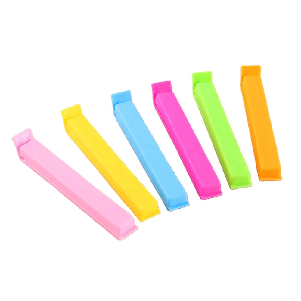 Печать логотипа на заказ, Кухонное хранилище для пищевых продуктов, герметичные пакеты, зажимы, зажим, пластиковый инструмент