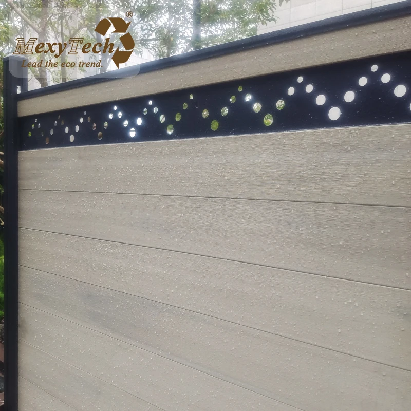 Customized Advanced Technology Caps WPC Panels Decorative Fence Accessories