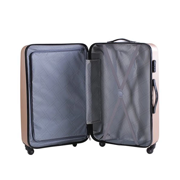 classical luggage high quality pink suitcase 3 pcs luggage set