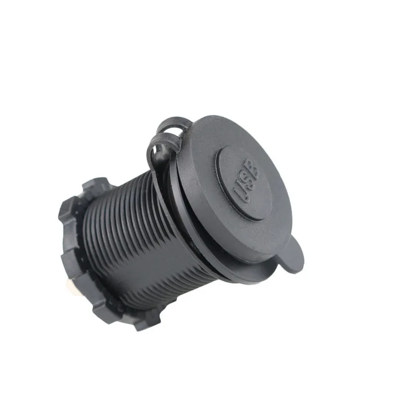 High Speed Car Charger Dual USB Vehicle DC12V 24V Waterproof 2 Port Power Socket Plug 5V For iPhone 12 11 Samsung Xiaomi Adapter