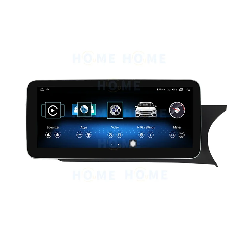 Автомобильный мультимедийный видеоплеер с GPS-навигацией на Android 14