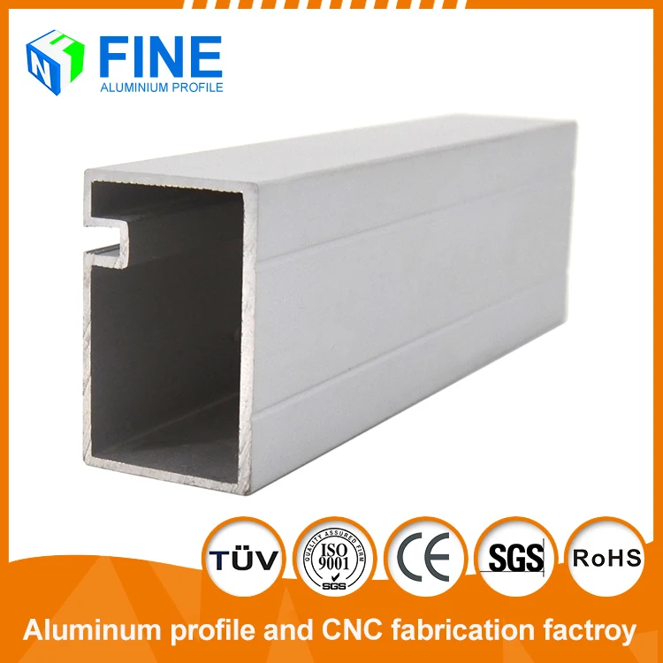 High Precision Frame Industrial High Service life Powder Coat Customized Aluminum Profiles