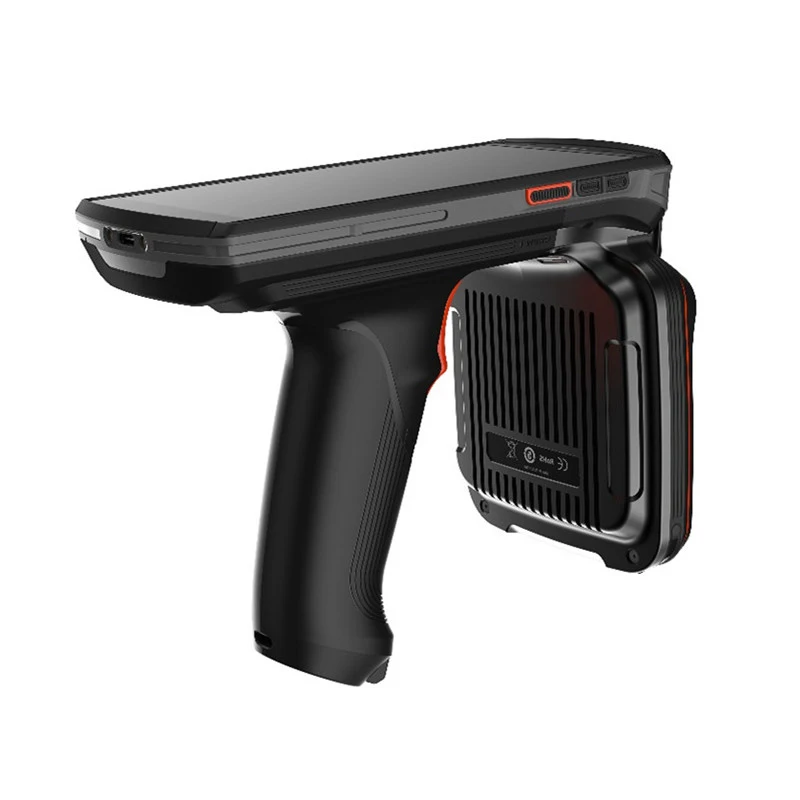 Free APK Terminal PDA UHF RFID handheld Reader plus 1D/2D barcode Scan for asset inventory