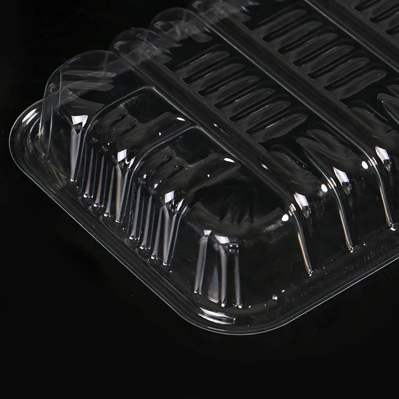 Thickened fresh tray fruit vegetable and meat packing box special storage box for shopping malls and supermarkets PP plastic