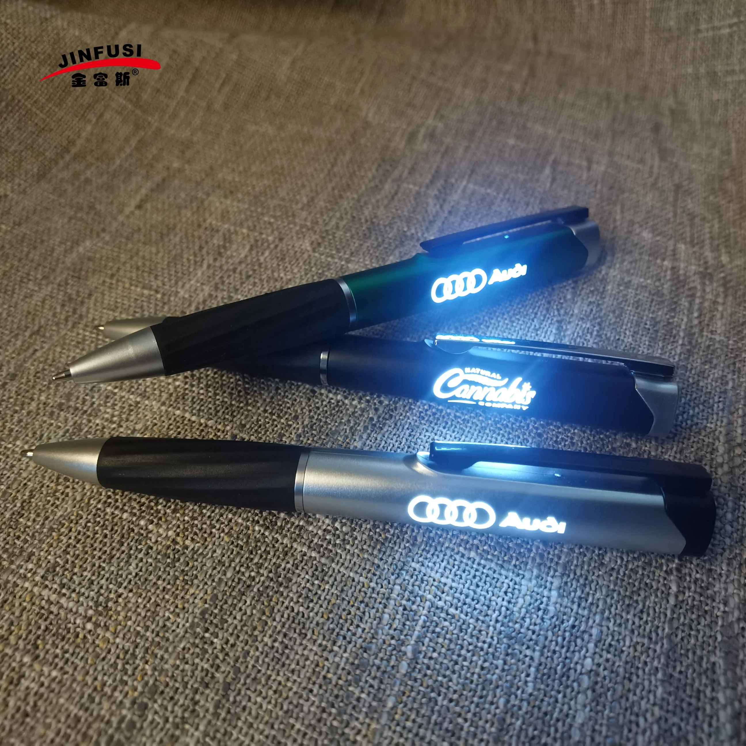 Заводская дешевая цена, многофункциональная ручка, ручка с логотипом на заказ, лазерный логотип, светодиодная ручка