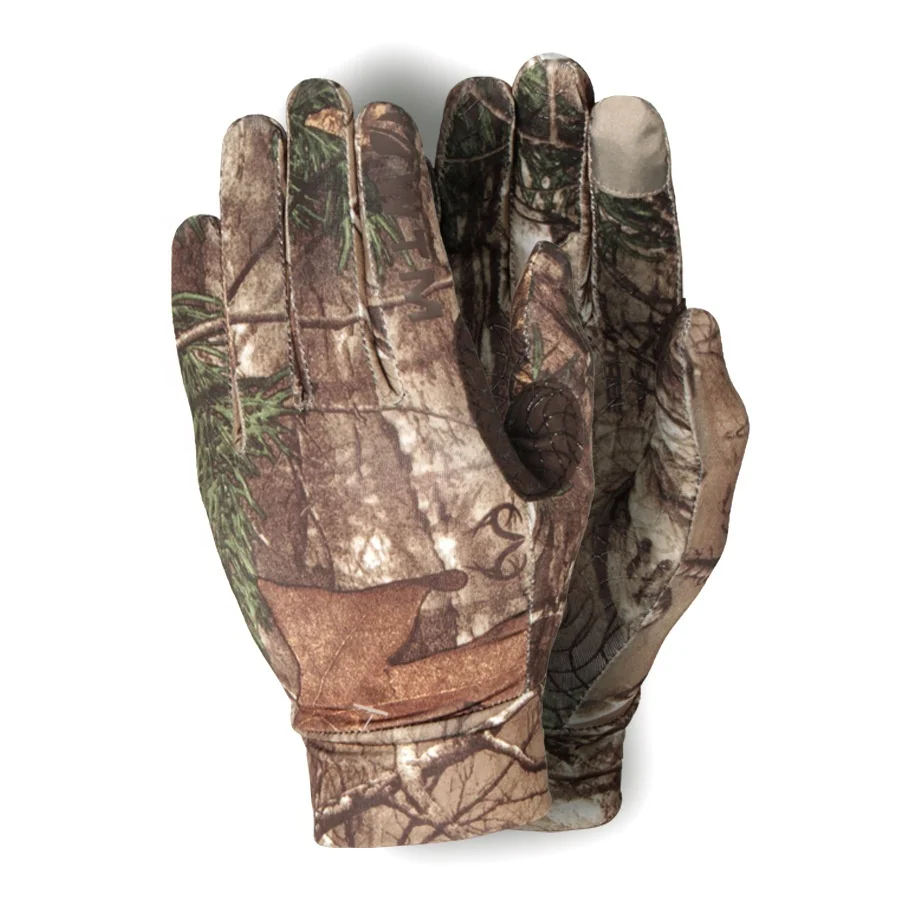 
Camouflage elastic hunting, fishing and hunting gloves 
