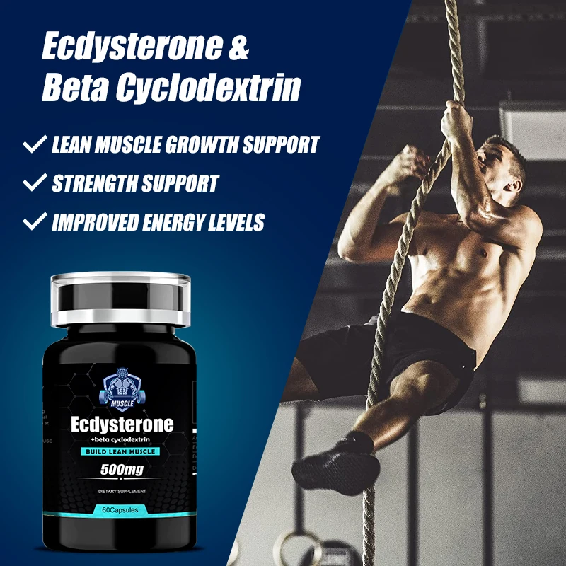 Healthife OEM Beta Ecdysterone Powder Capsules 98% Ecdysterone