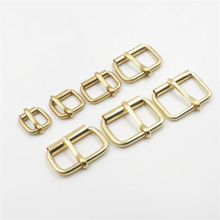 Hot sele Metal adjustable roller pin buckle high quality solid brass roller pin buckle