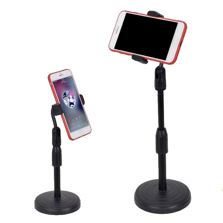 New arrivals Adjustable Tablet Stand Phone Clip Holder Desktop Lazy Bracket Mount Support phone holder