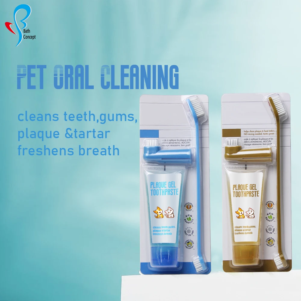OEM SMETA Factory Private Label wholesale Best Selling Pet Vegan Natural Dog Toothpaste for Dog Dental Care