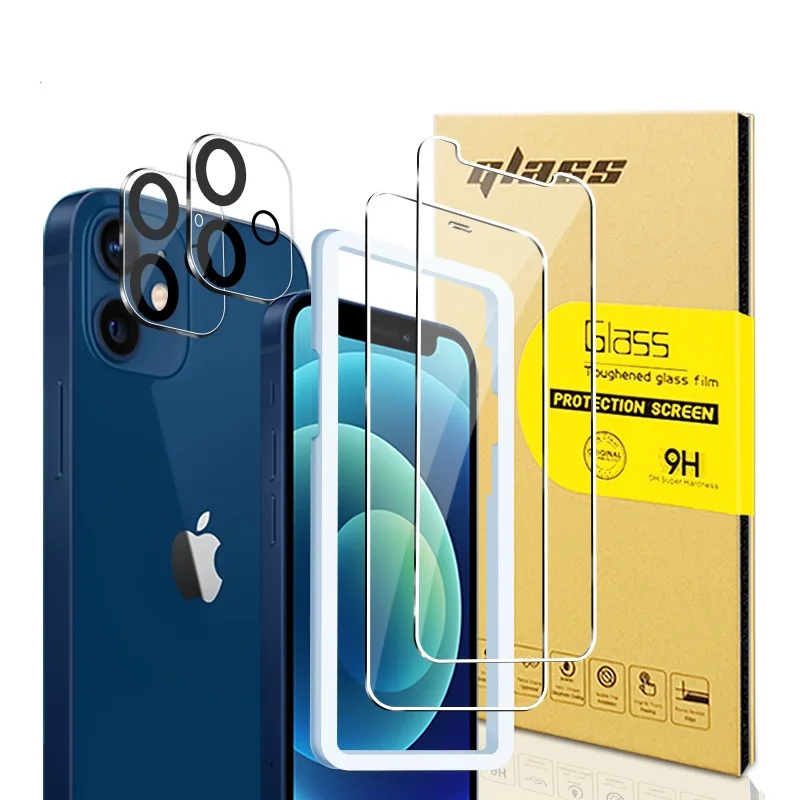 Tempered Glass for iPhone 14 Pro Max Screen Protectors Full Cover Glass Camera Film PelIcula Templada